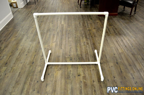 DIY PVC Clothes Rack