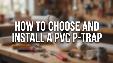how to choose and install a pvc p-trap title banner