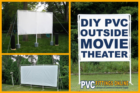 Project Guides - DIY PVC Outside Movie Theater