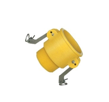 3/4" Nylon Camlock Coupling - Female Coupler x MNPT (075B-N)