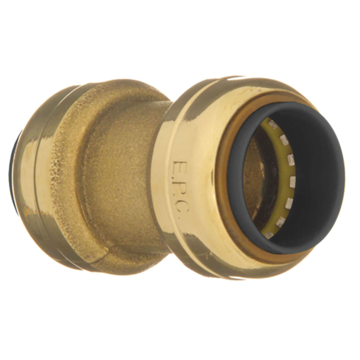 10155527 1/2" Lead Free Coupling with Stop