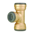 10155488 3/4" Brass Push Fit Tee