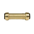10155516 3/4" Brass Push Fit Slip Coupling 