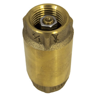 Collection Image for - Boshart 3/4" Brass Check Valve, Lead Free (17YBCV075NL) -1