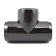 2" PVC Tee Furniture Grade - Black
