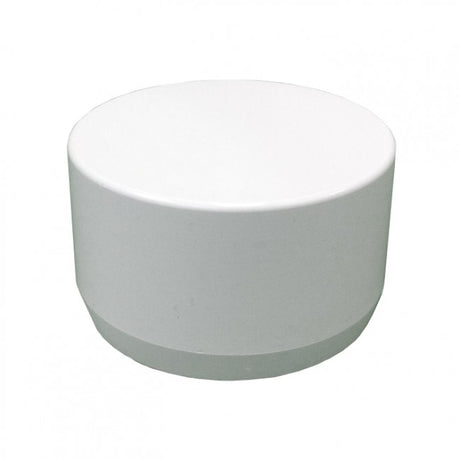 2 Inch PVC Furniture Grade End Cap White