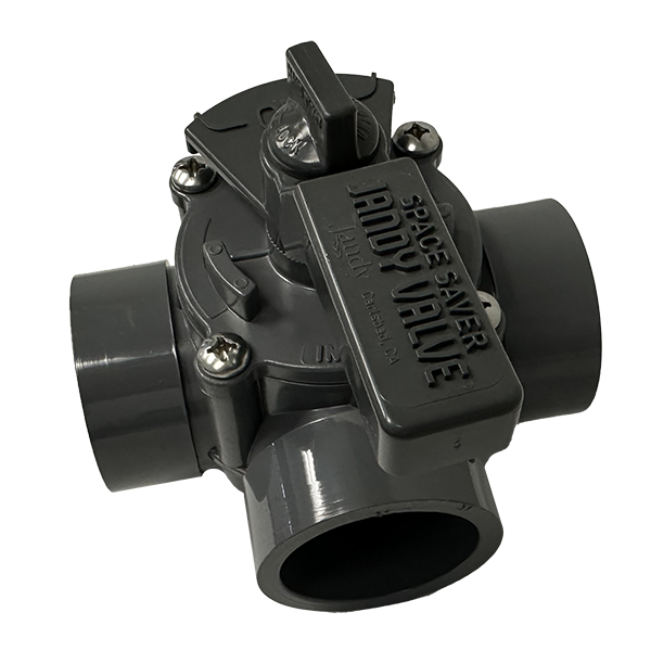 3 Port 1-1/2" - 2" CPVC Jandy Valve, Positive Seal (3406)