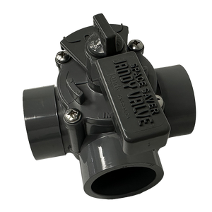 3 Port 1-1/2" - 2" CPVC Jandy Valve, Positive Seal (3406)