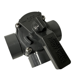 3 Port 1-1/2" - 2" CPVC Jandy Valve, Positive Seal (3406)