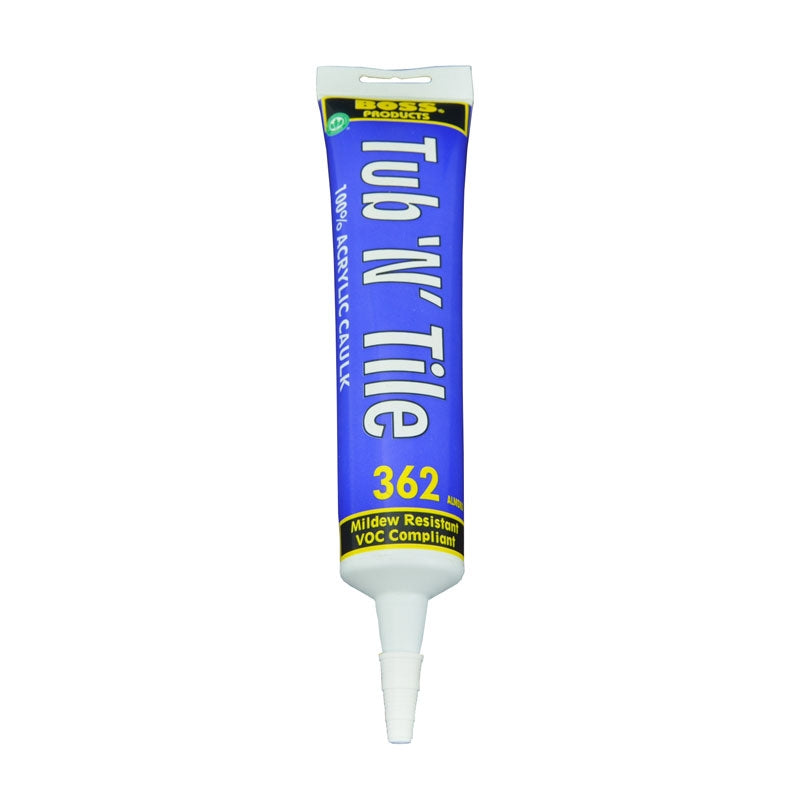 BOSS Acrylic Almond Tub-n-Tile Caulk