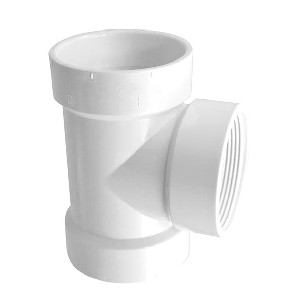 6" DWV PVC Test Tee 3701-060TEST