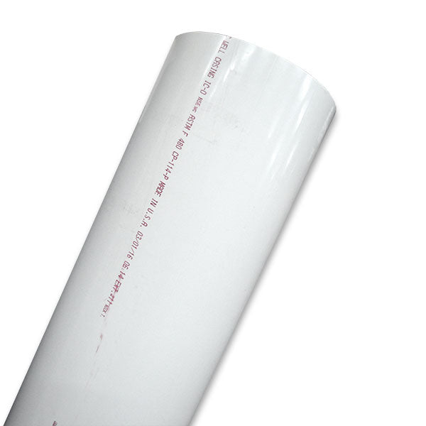 12 inch Schedule 40 PVC Pipe - White