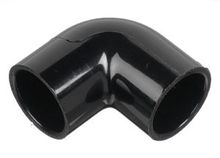 1/2" Black Sch 40 PVC 90 Elbow - Socket (406-005B)
