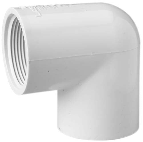 1" Sch 40 PVC 90 Elbow - Soc x Fipt 407-010