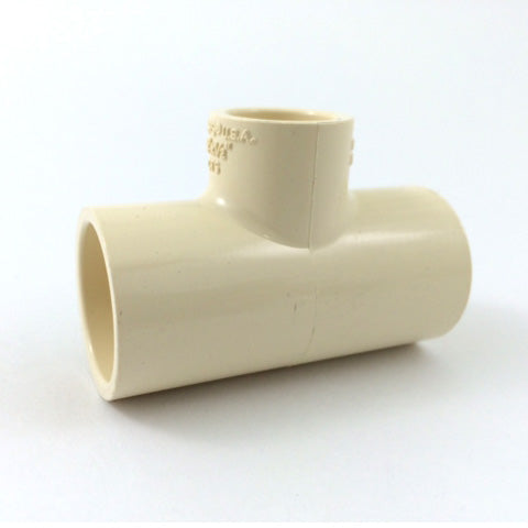 4101-130 1" x 1" x 1/2" CTS CPVC Reducing Tee