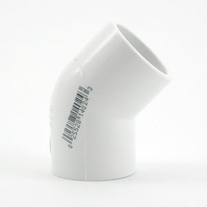 3/4" Sch 40 PVC 45 Elbow Soc 417-007