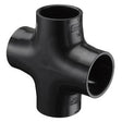 1-1/2" Black Schedule 40 (S x S x S x S) PVC Cross 420-015B