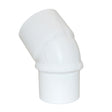 2-1/2" Schedule 40 45-Degree Street Elbow SP x Slip - Upright
