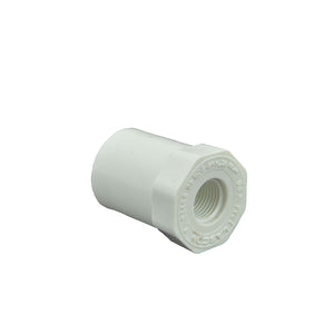 Sch 40 PVC Reducer Bushing Flush Style - Spig x Fipt 