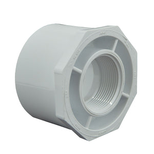 3" x 1-1/2" Sch 40 PVC Reducer Bushing Flush Style 