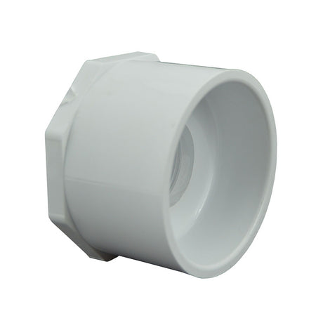 3" x 1-1/2" Sch 40 PVC Reducer Bushing Flush Style 