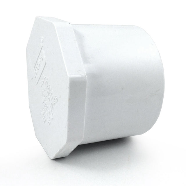 2-1/2" PVC Plug - Spigot Style