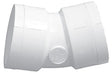 3" pvc 22-1/2 elbow soc fitting