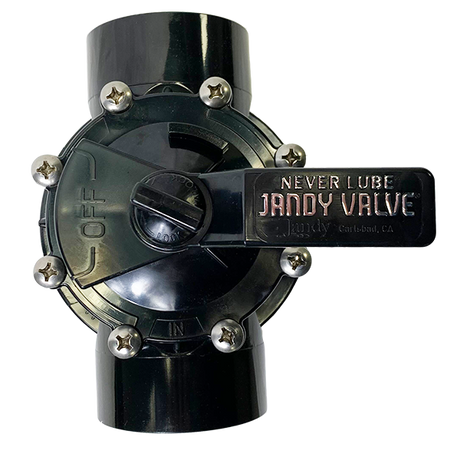 2 Port 2" - 2-1/2" CPVC Jandy Valve, Standard Diverter (4716) Top