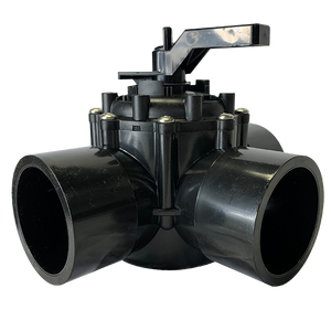 Jandy Neverlube 2.5"-3"  Positive Seal 3 Port Valve 4719 Side