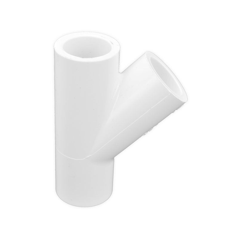 1/2 inch pvc wye fitting