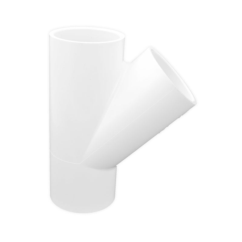 2-1/2 Inch PVC Wye Fitting Schedule 40