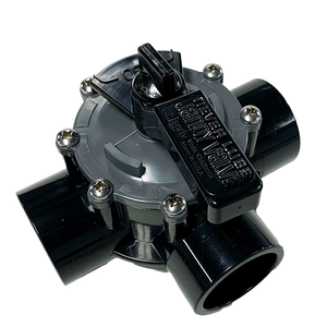 3 Port 1-1/2" - 2" CPVC Jandy Valve, Standard Diverter w/ Internal Stops (4945)
