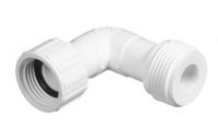 3/4" FHT Swivel x 3/4" MHT PVC Hose Elbow (513-007)