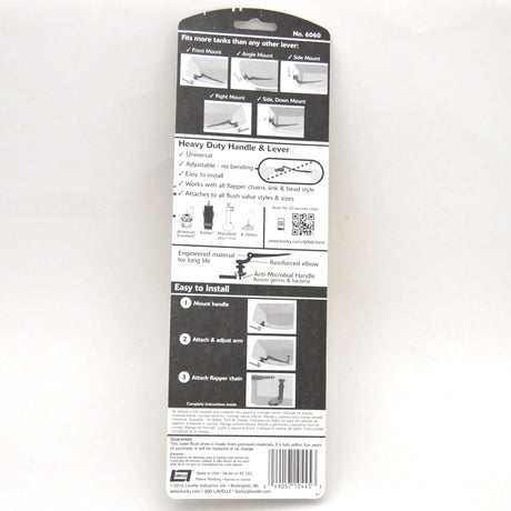 heavy duty toilet handle back