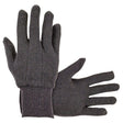 Brown Jersey Gloves - One size fits most