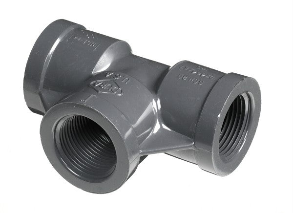 Sch 80 PVC Tee Fipt