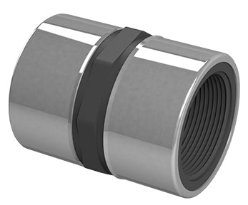 1-1/4" Sch 80 CPVC Coupling, FPT X FPT Special Reinforced (9830-012SR)