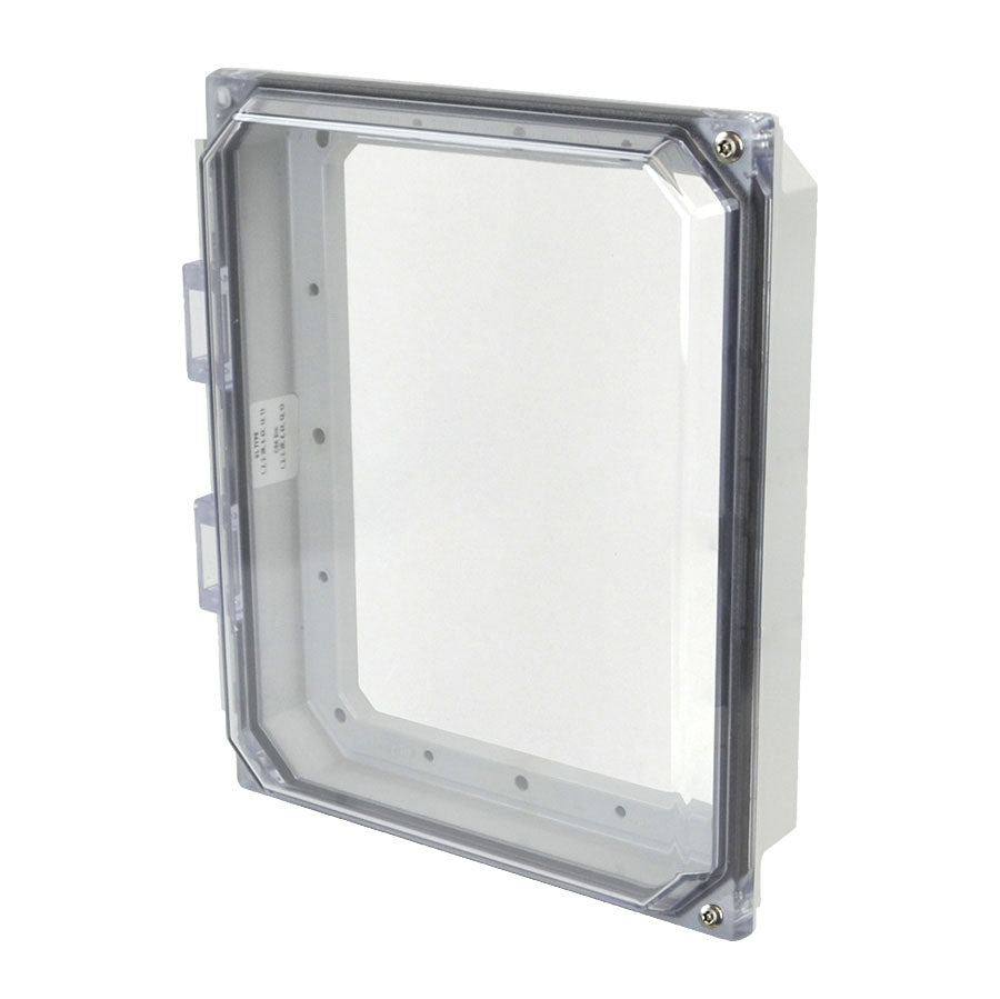 10"x8" HMI Clear Cover Kit - Tamper-Proof Hinged Screw (AMHMI108CCHTP)