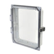 10"x8" HMI Clear Cover Kit - Snap Latch Hinged (AMHMI108CCL)