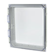 12"x10" HMI Clear Cover Kit - Tamper-Proof Hinged Screw (AMHMI120CCHTP)