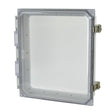 12"x10" HMI Clear Cover Kit - Snap Latch Hinged (AMHMI120CCL)