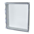 14"x12" HMI Clear Cover Kit - Tamper-Proof Hinged Screw (AMHMI142CCHTP)