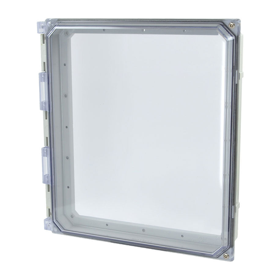 14"x12" HMI Clear Cover Kit - Tamper-Proof Hinged Screw (AMHMI142CCHTP)