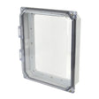 8"x6" HMI Clear Cover Kit - Tamper-Proof Hinged Screw (AMHMI86CCHTP)