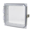8"x8" HMI Clear Cover Kit - Snap Latch Hinged (AMHMI88CCL)