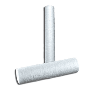 Purtrex Depth Filter, 50 Micron, 10" Length, Plain End with No Gasket Seals