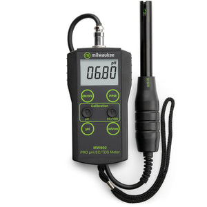 Milwaukee Instruments MW802 PRO 3-in-1 pH, EC, TDS Combo Meter with ATC