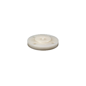 1-1/2" Flange, One-Piece Solid Design, Socket, Natural, PVDF, Schedule 80