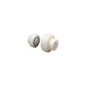 3/4" Union, Socket, Natural, PVDF, FKM Seal, Schedule 80