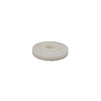 1" Flange, One-Piece Solid Design, Threaded, Natural, PVDF, Schedule 80